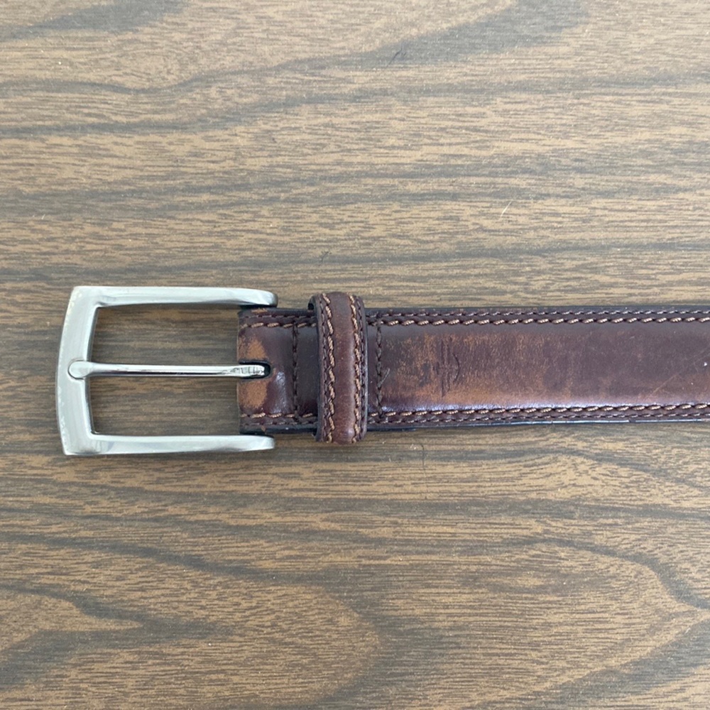 Men’s Brown Leather Belt 38